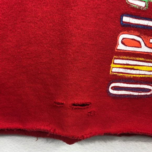 Guess Georges Marciano Vtg 1989 Cropped Sweatshirt - Picture 6 of 12